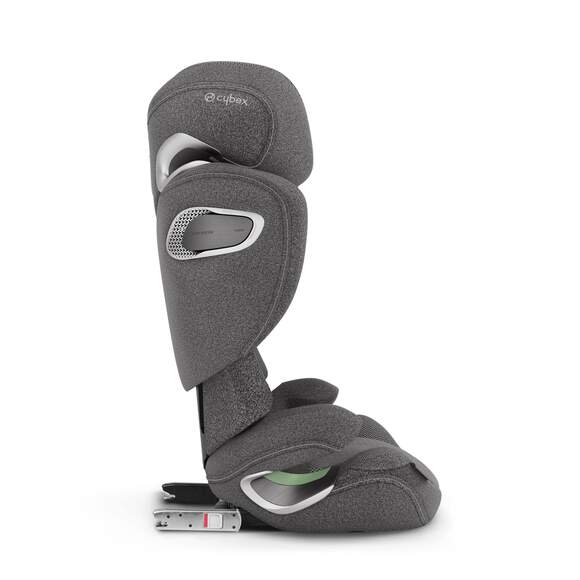 Cybex Platinum Solution T i-Fix Kindersitz Plus Mirage Grey, gratis Sommerbezug