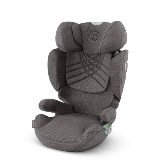 Cybex Platinum Solution T i-Fix Kindersitz Plus Mirage Grey, gratis Sommerbezug