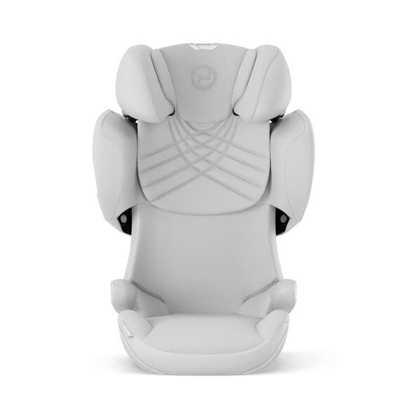 Cybex Platinum Solution T i-Fix Kindersitz Plus Platinum White, gratis Sommerbezug