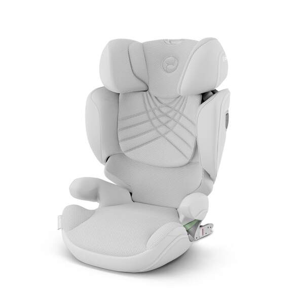 Cybex Platinum Solution T i-Fix Kindersitz Plus Platinum White, gratis Sommerbezug