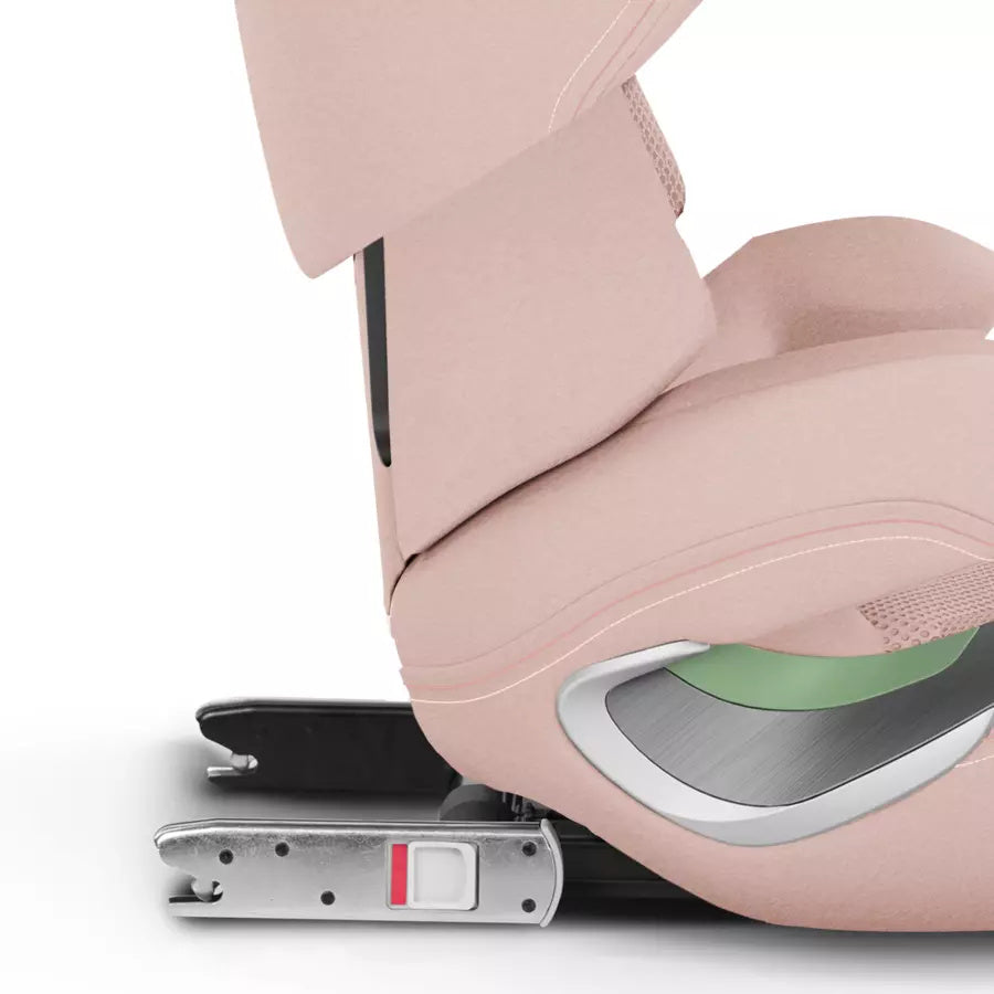Cybex Platinum Solution T i-Fix Kindersitz Plus Peach Pink, Gratis Sommerbezug